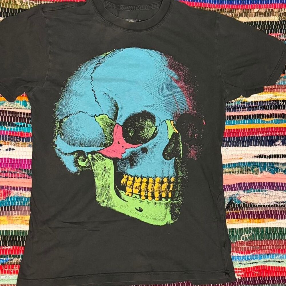 Unbranded Women's Black and Grey T-shirt